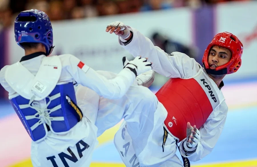Malaysian taekwondo athletes train in Seoul ahead of Asian Qualifiers. BERNAMA PIC