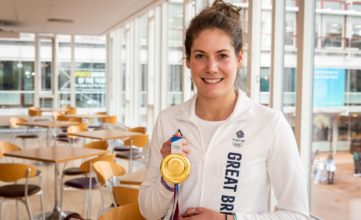 Kate French to defend modern pentathlon title at Paris 2024 after 18 months out. NIC DELVES - BROUGHTON