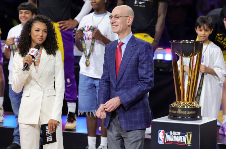 NBA commissioner Adam Silver to extend term. GETTY IMAGES
