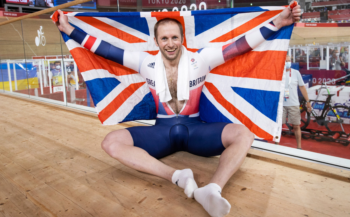 Jason Kenny won one of GB's six Olympic cycling gold medals in Tokyo. GETTY IMAGES