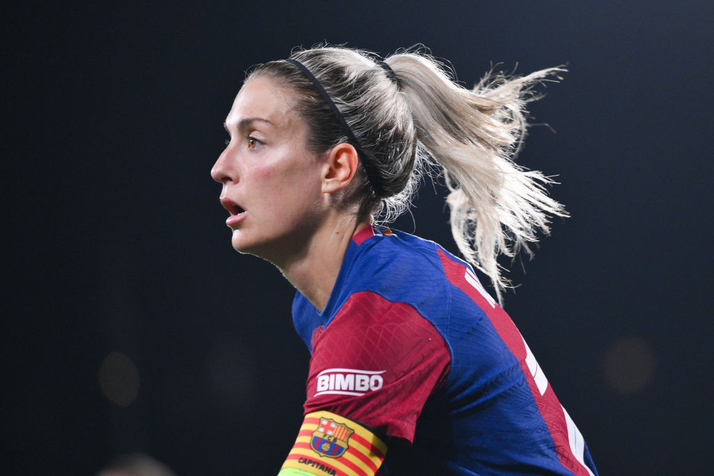 Alexia Putellas, FC Barcelona player. Transfers in women's football have soared. GETTY IMAGES