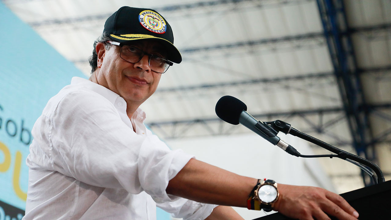 Gustavo Petro, President of Colombia. GETTY IMAGES