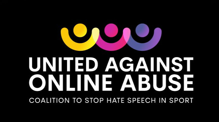 A United Against Online Abuse banner.