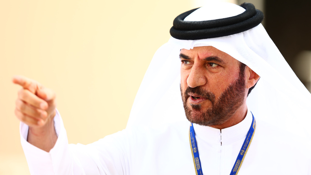 Mohammed ben Sulayem, FIA President. GETTY IMAGES