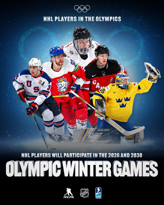 NHL players will return to the Winter Games. NHL