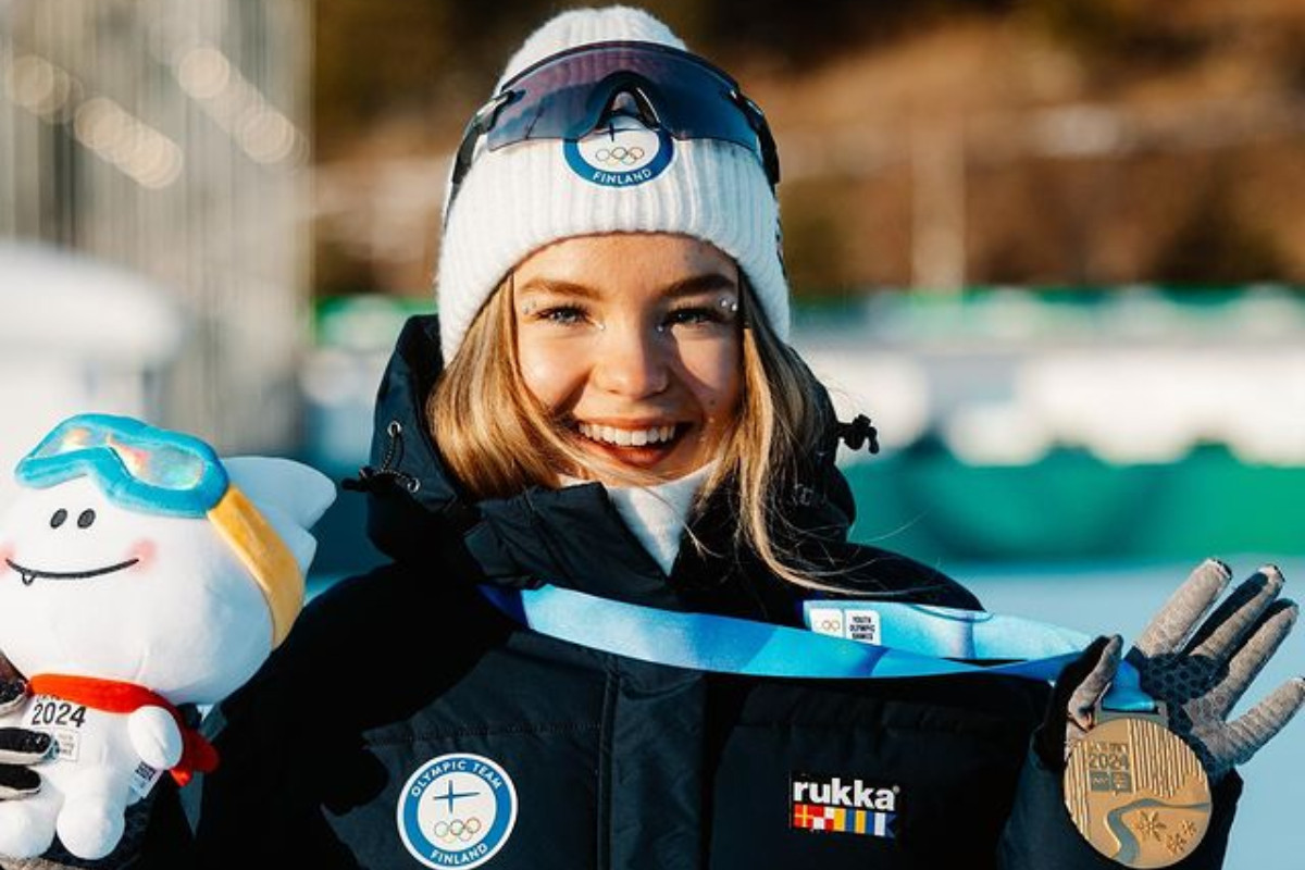 Minja Korhonen also won two gold medals at the Winter Youth Olympic Games. INSTAGRAM