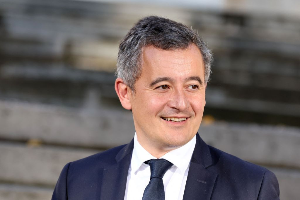 French Interior Minister Gerald Darmanin. GETTY IMAGES