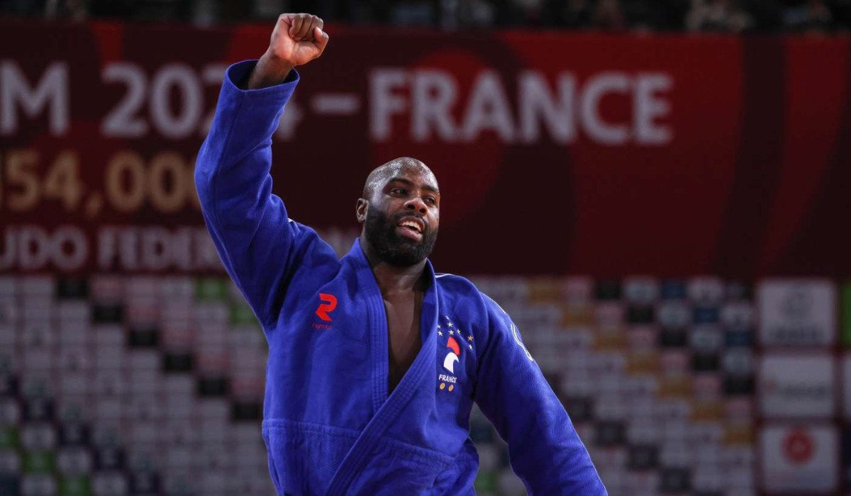 Teddy Riner makes history on final day of Paris Grand Slam 2024