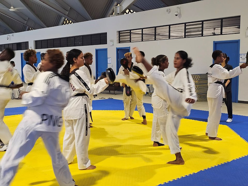 World Taekwondo holds Joint Training Camp in Solomon Islands