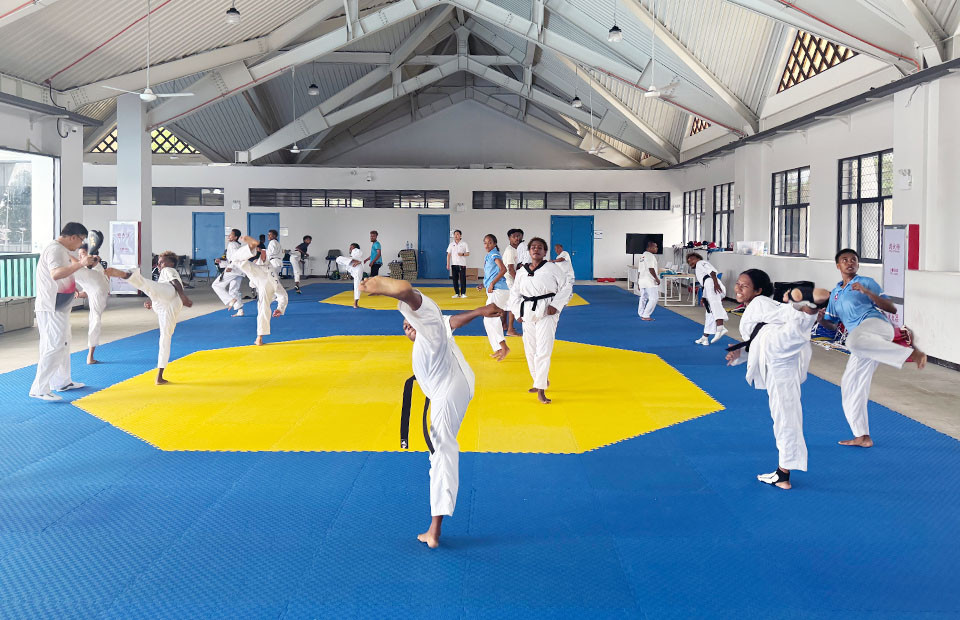 Joint Training Camp organized by World Taekwondo in Solomon Islands © World Taekwondo