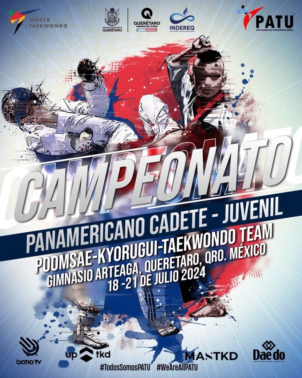 Querétaro ready for 2024 Pan American Cadet and Junior Taekwondo Championships