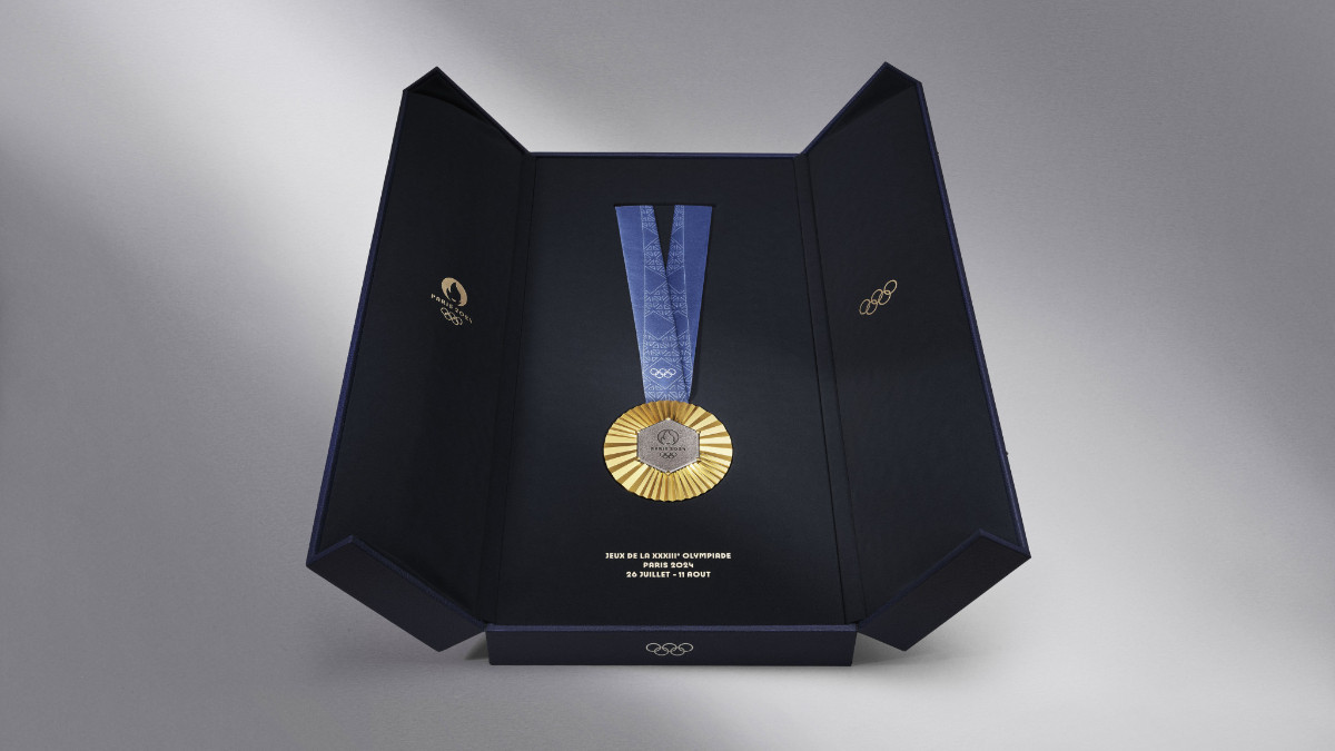 Each of the medals will be a unique piece. PARIS 2024