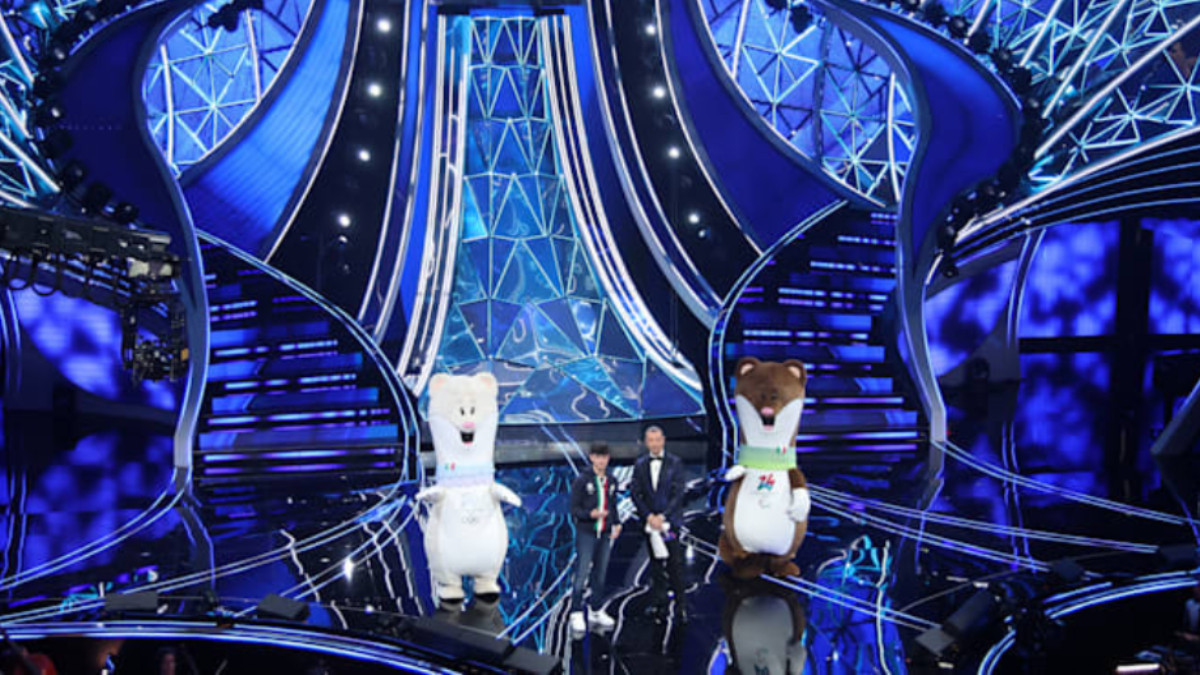 The presentation ceremony of Tina and Milo took place at the San Remo Song Festival. OLYMPICS.COM