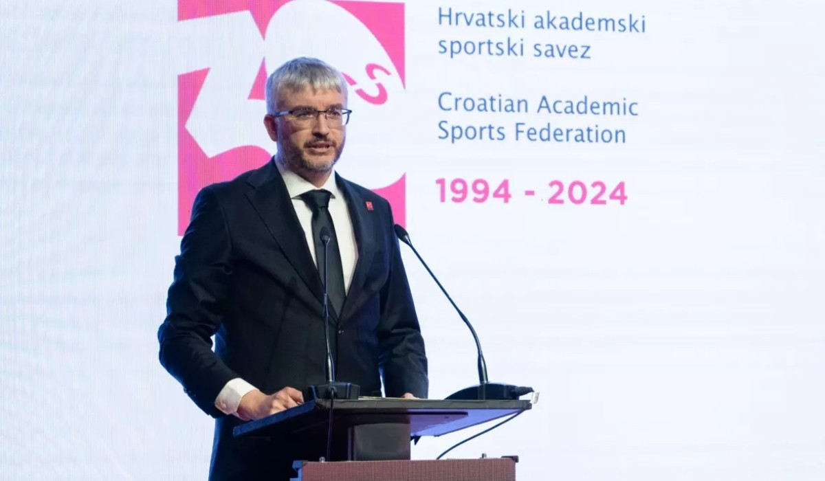 Haris Pavletic, President of the Croatian Academic Sports Federation. FISU