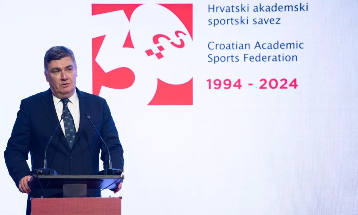 Zoran Milanovic, President of Croatia, attended this important celebration. FISU