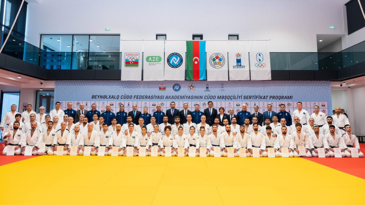 Successful second IJF Academy Judo Coaching Programme in Azerbaijan