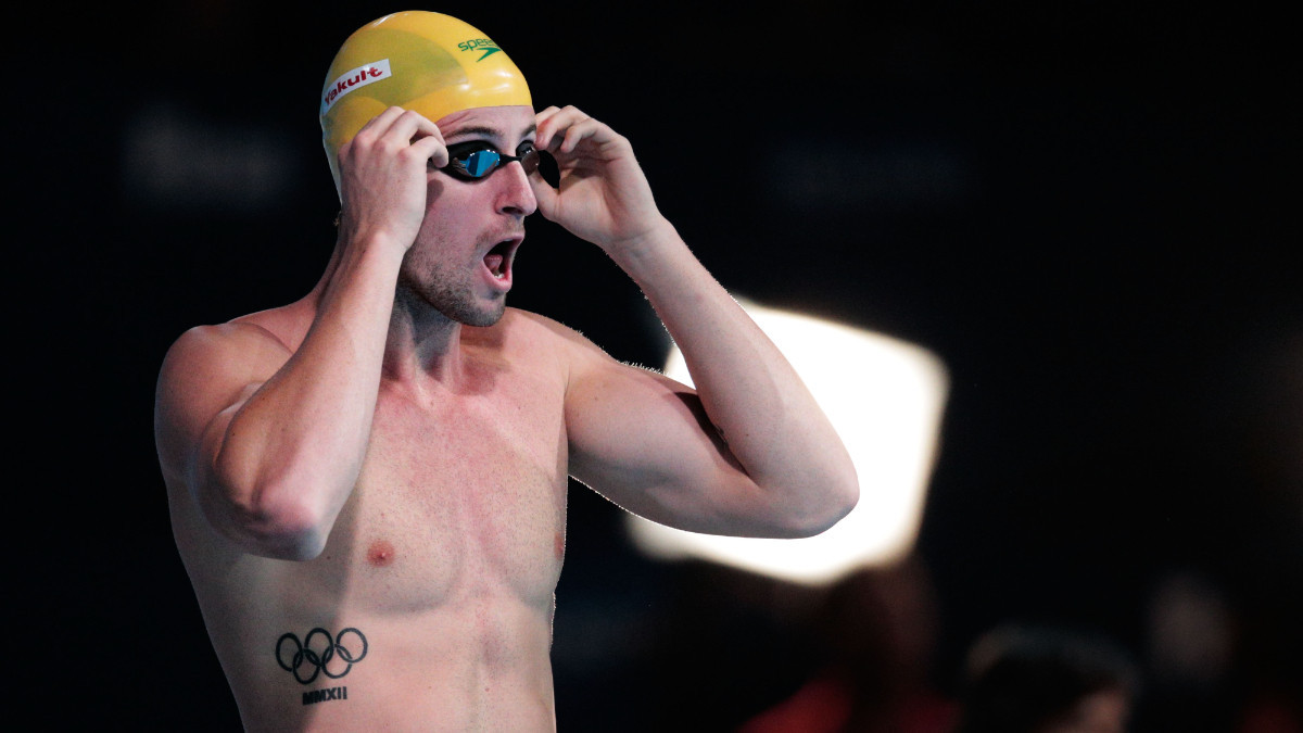 Australian swimmer Magnussen ready to dope for record and $1 million. GETTY IMAGES