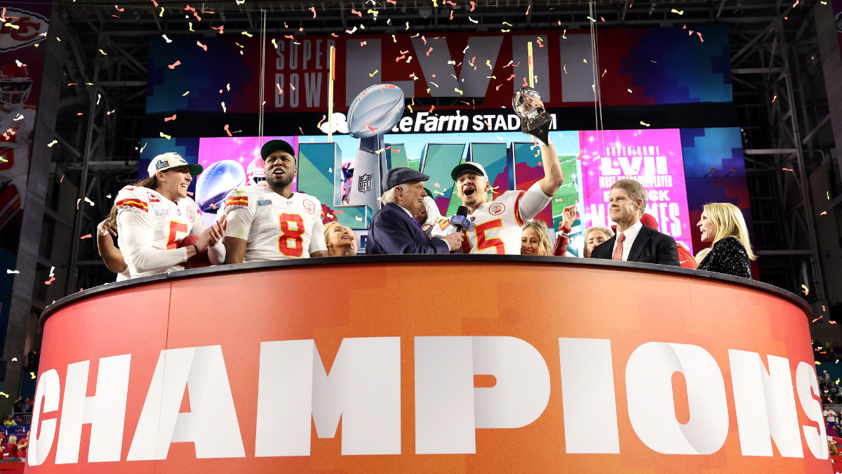 Kansas City Chiefs are Super Bowl defending champions. GETTY IMAGES