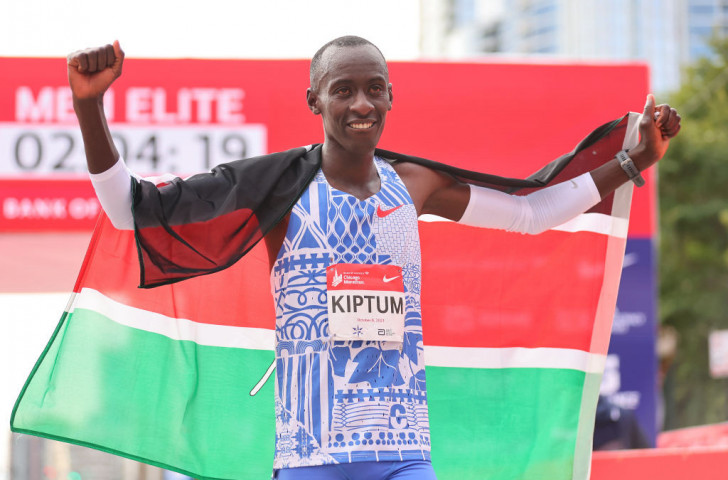 Marathon record holder Kelvin Kiptum dies in car crash in Kenya. GETTY IMAGES