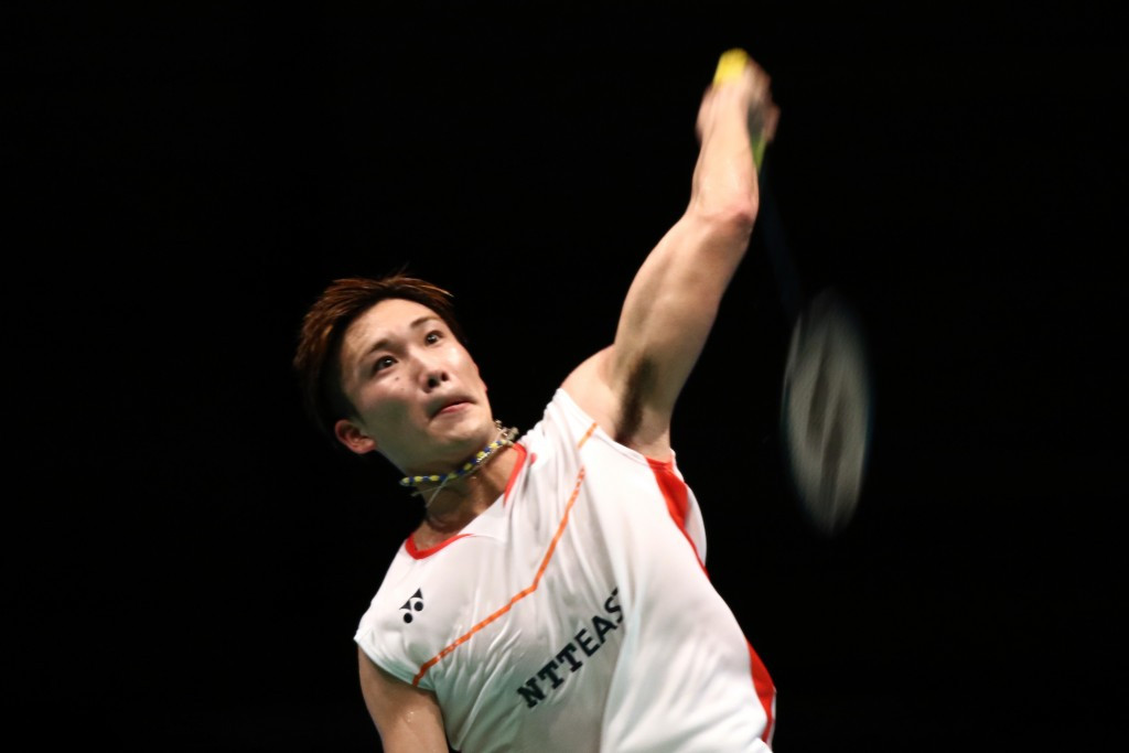 Japan's Kento Momota has been banned from competing at the Olympics after gambling at an illegal casino ©Getty Images