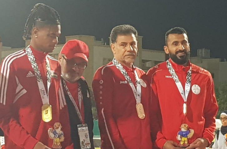 Seven medals for Bahrain at Sharjah International Athletics meeting. CPB