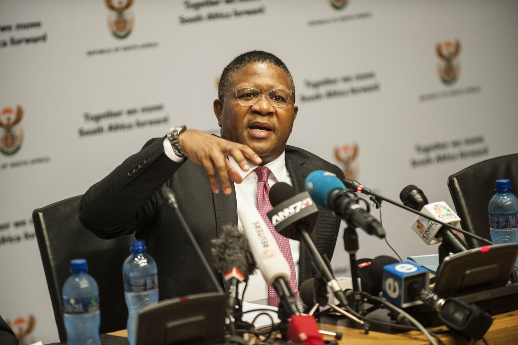 South African Sports Minister Fikile Mbalula has banned four of the country's federations from bidding or hosting major events ©Getty Images