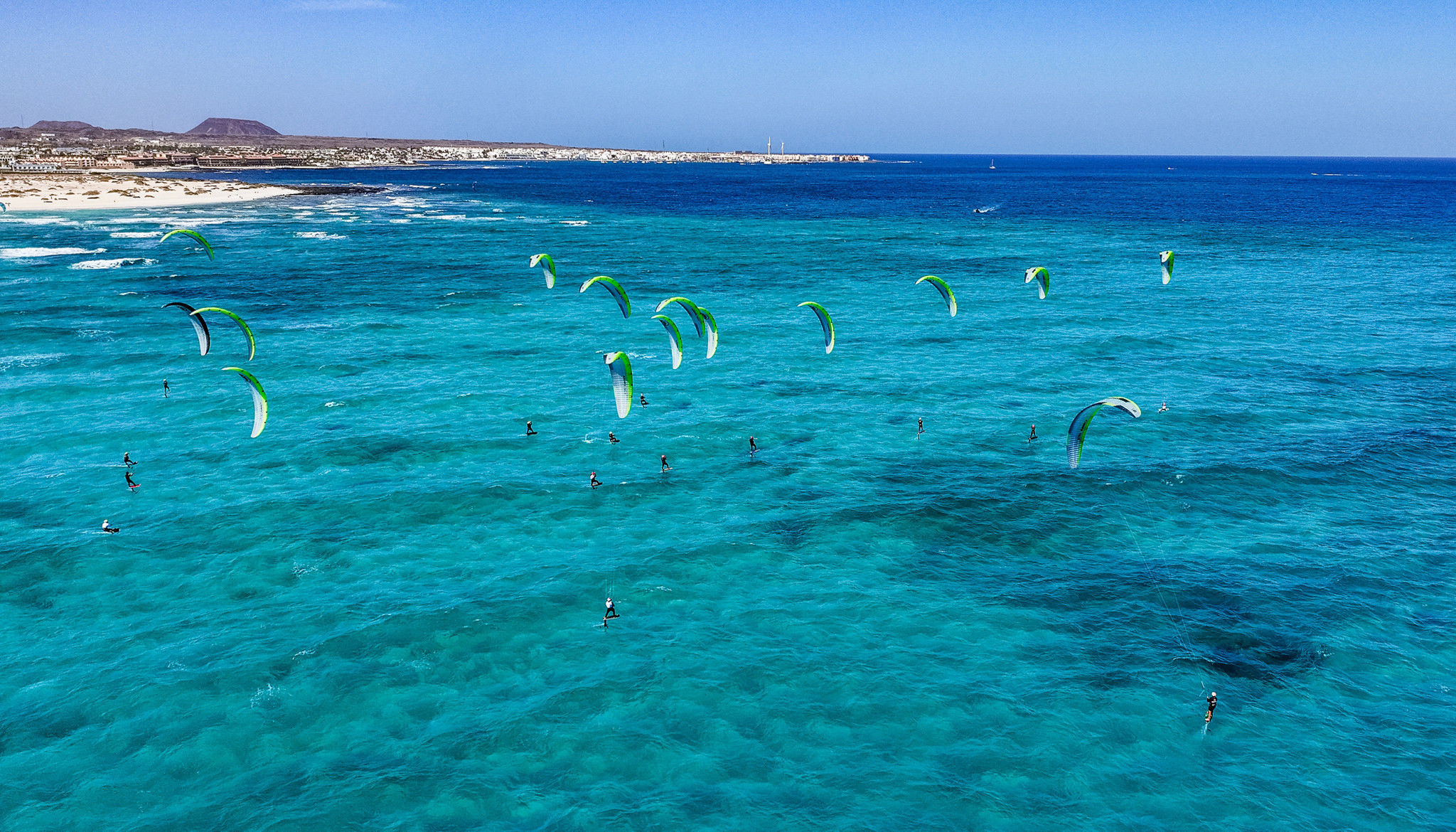 Fuerteventura to test the kitefoil elite ahead of Paris 2024