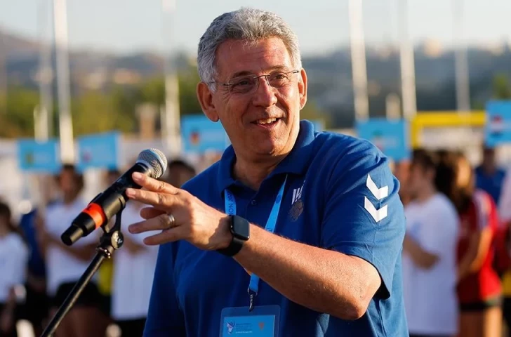 Giampiero Masi, Chairman of the IHF Beach Handball Working Group. GETTY IMAGES