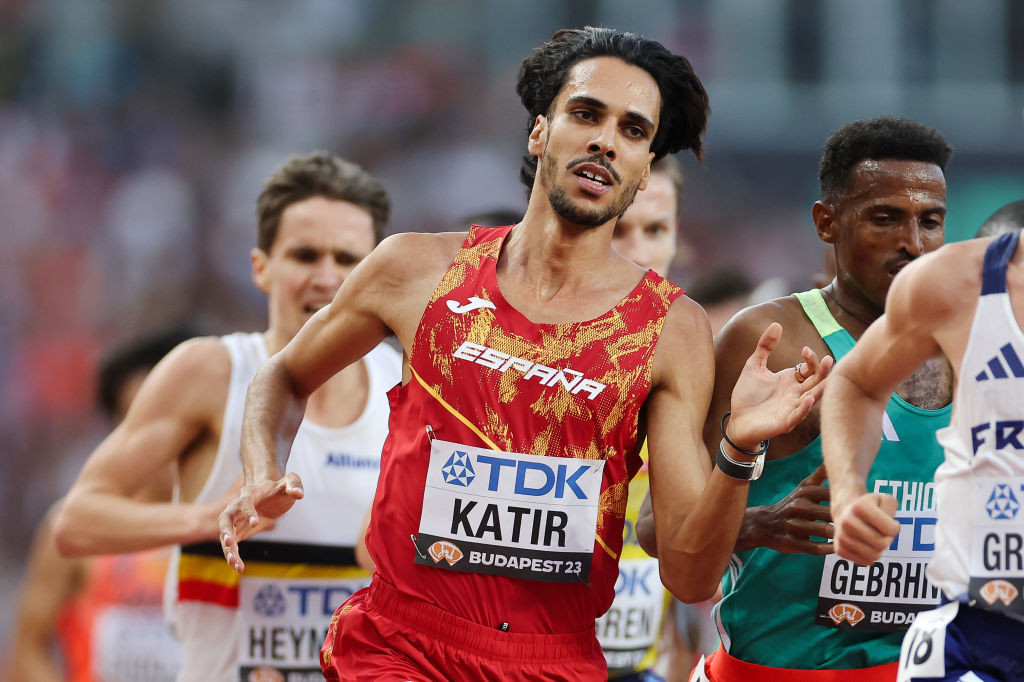 Katir was one of the favourites to win a medal at Paris 2024. GETTY IMAGES