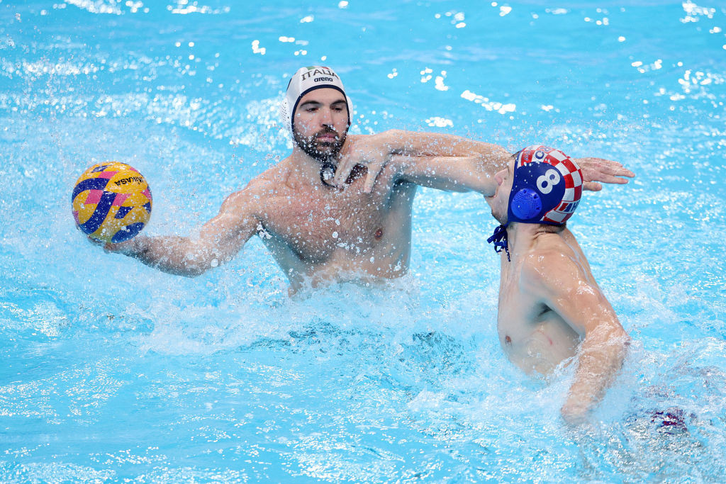 Picture from the men's final Italy vs Croatia in Doha. GETTY IMAGES