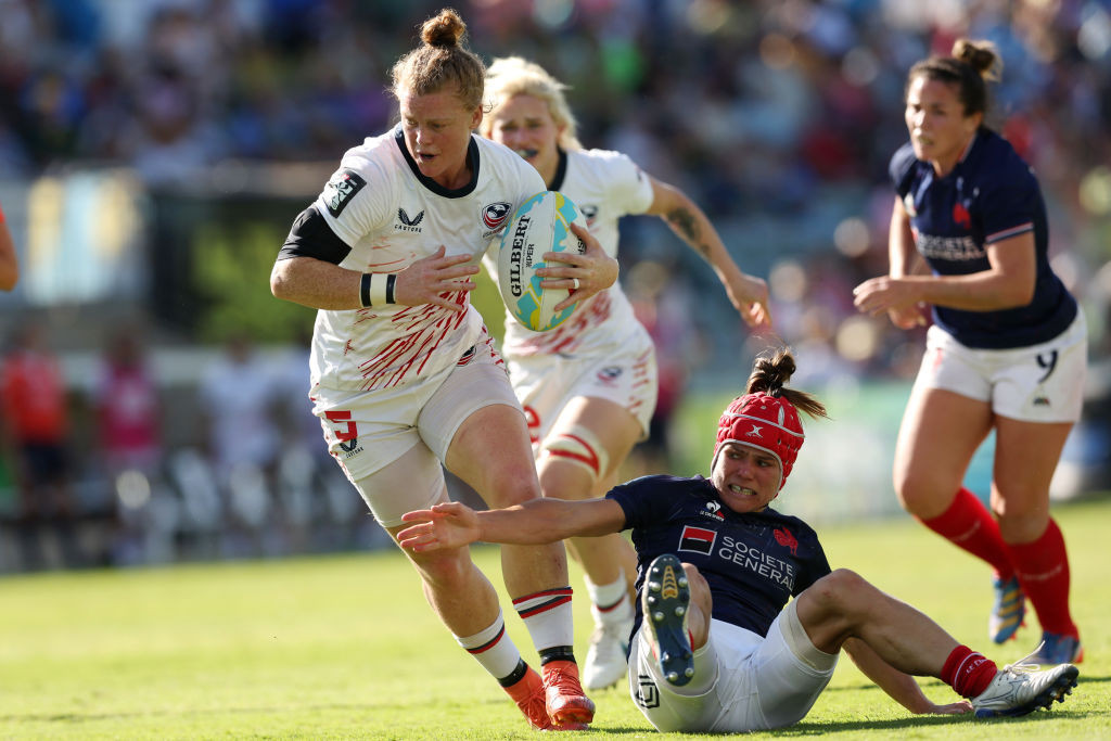 All eyes are now on the USA Eagles Sevens team. GETTY IMAGES