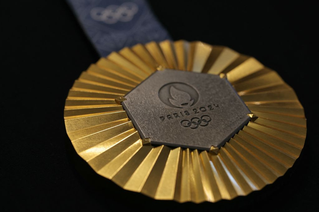 Gold medal for Paris 2024. GETTY IMAGES