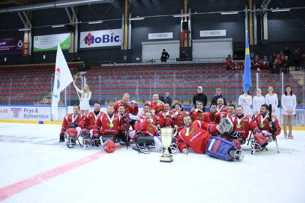 Östersund hosted the European Ice Sledge Hockey Championships this month ©Ice Sledge Hockey/Twitter