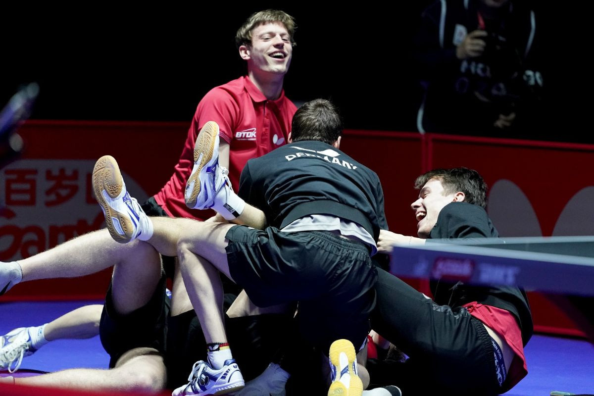 Denmark beat Slovenia to qualify for the Paris Games. ITTF