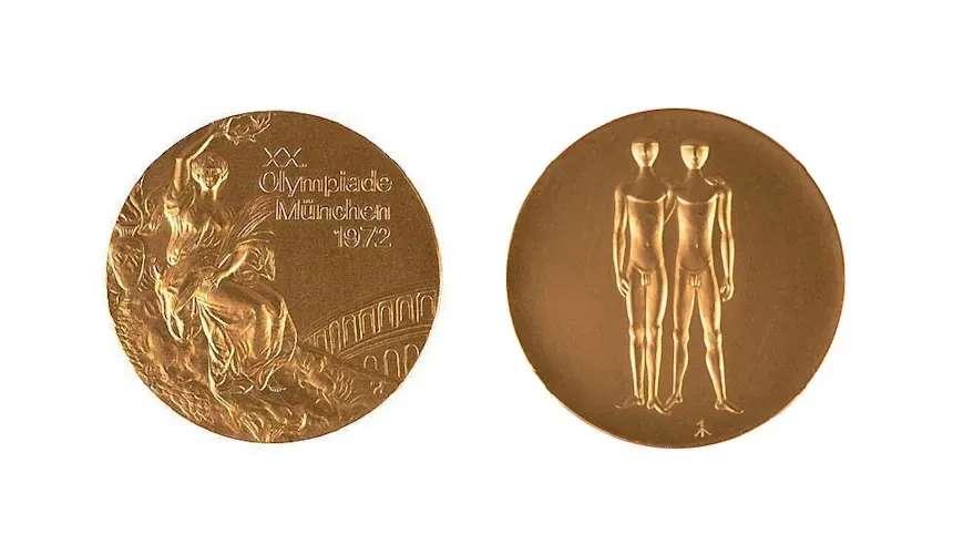 The Munich 1972 medals replaced the traditional ones after 44 years. IOC