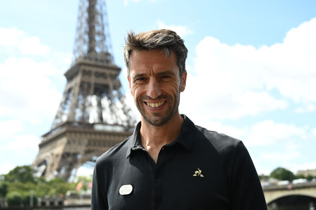 The president of the Paris 2024 organising committee, Tony Estanguet, is under investigation. GETTY IMAGES