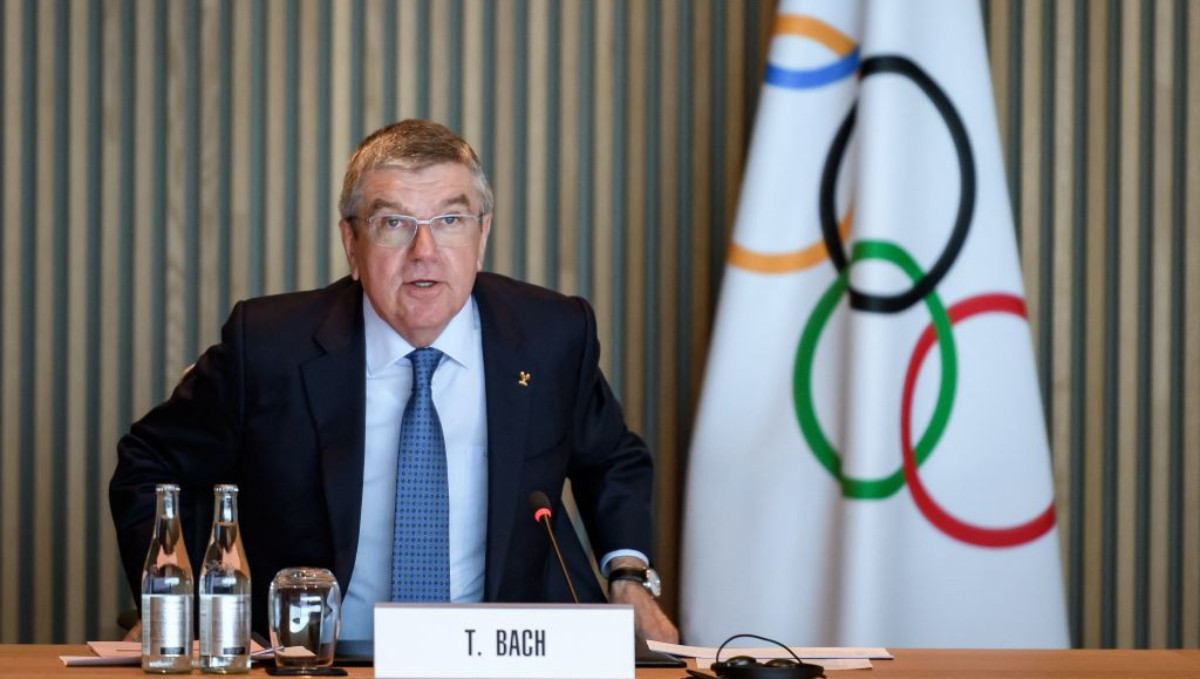Thomas Bach, president of the International Olympic Committee. GETTY IMAGES