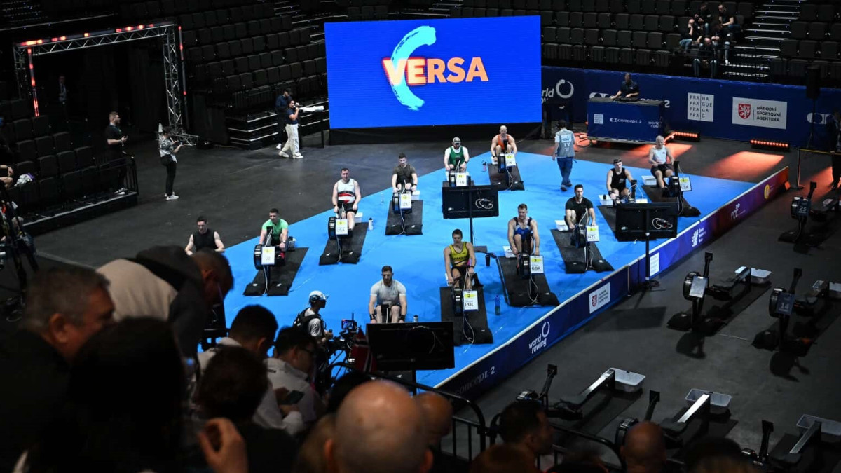 The Versa World Rowing Indoor Championships, innovation and spectacle. WORLD ROWING