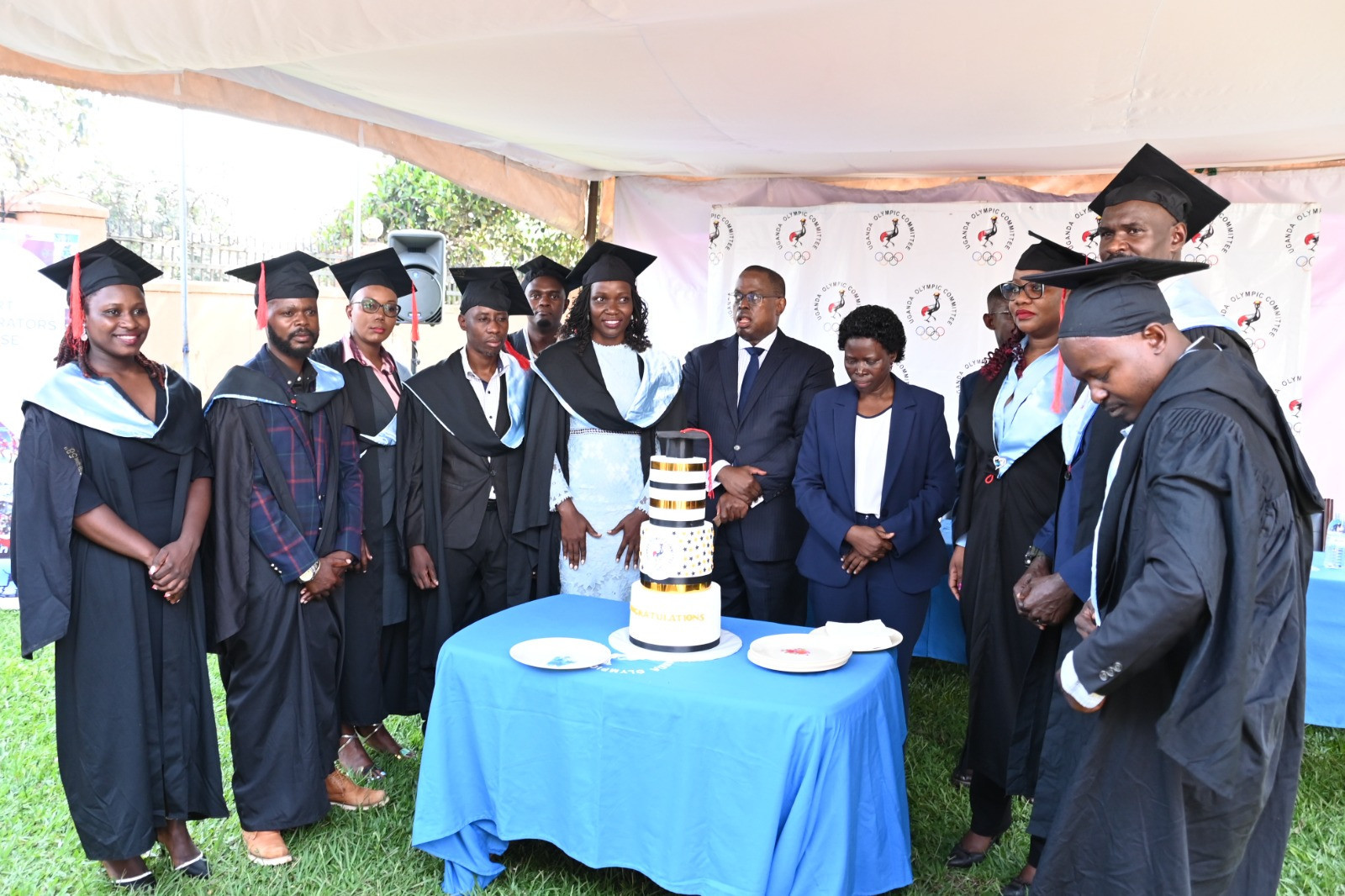 Uganda Olympic Committee celebrates its 8th graduation ceremony