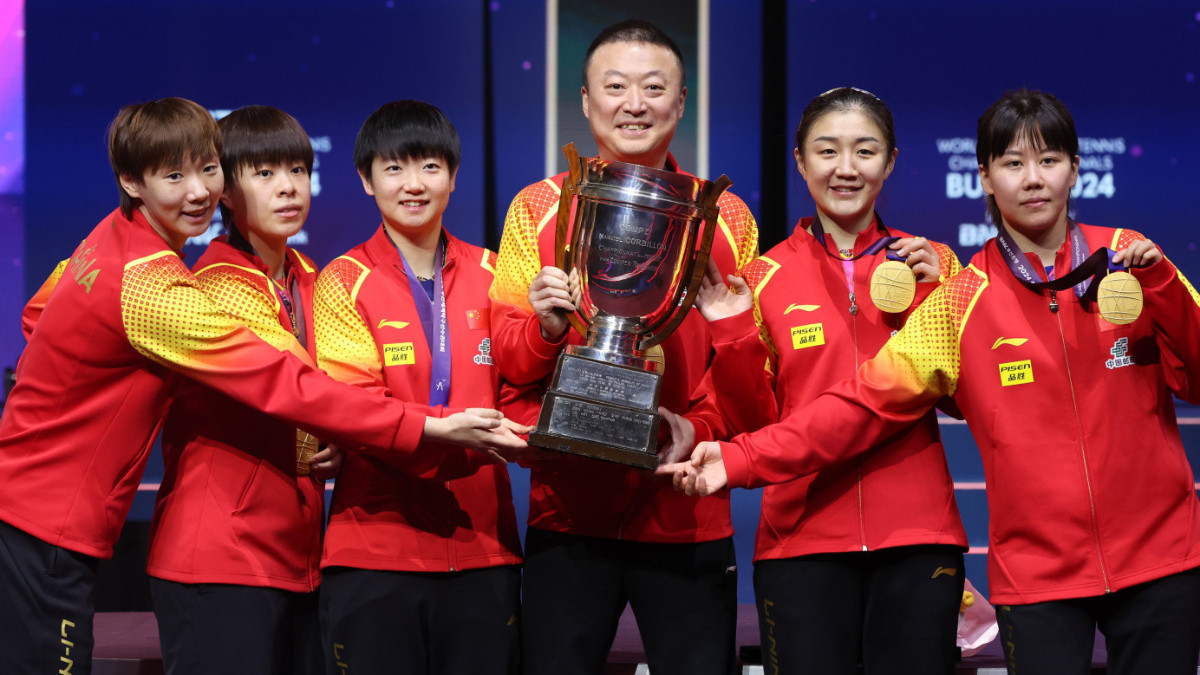 China's women's team beat Japan 3-2 in the final. ITTF