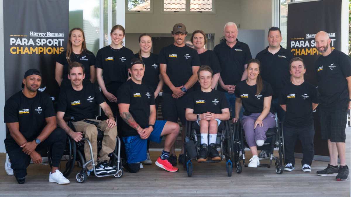 Para athletes visit schools across New Zealand. PARALYMPICS NZ