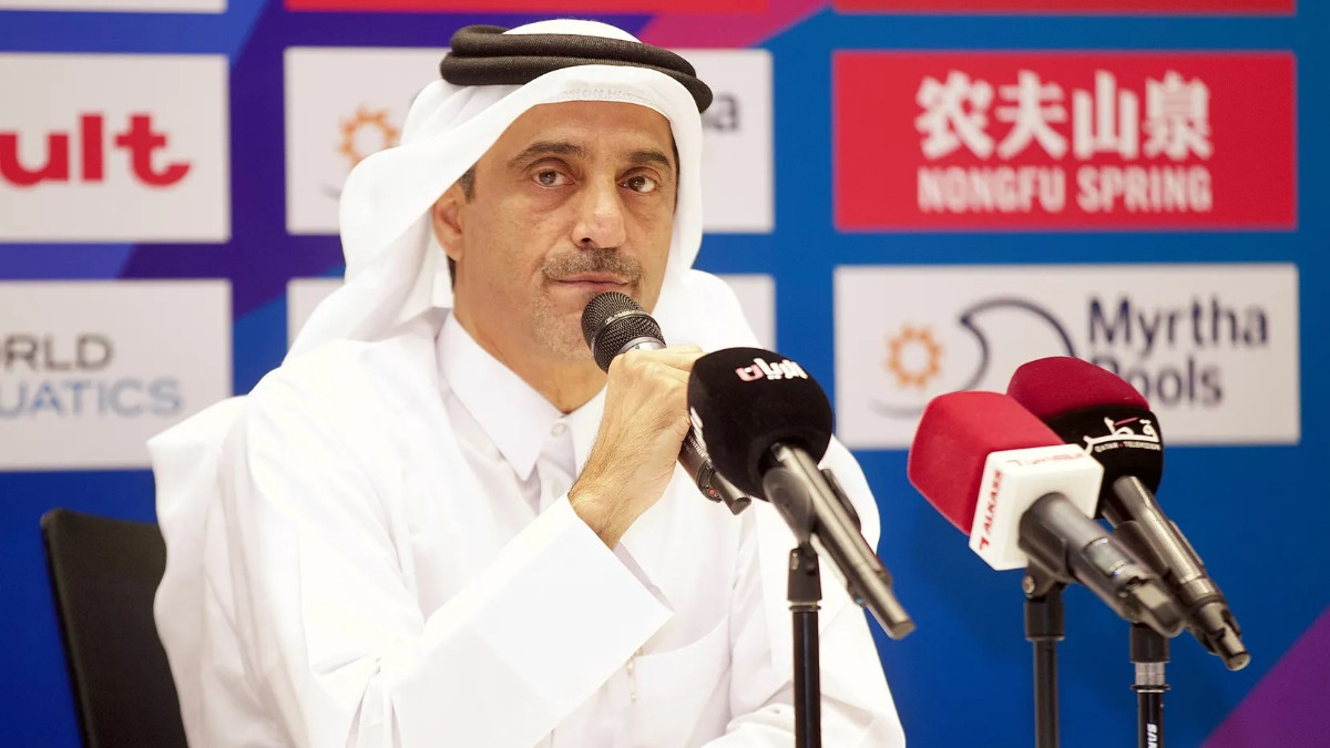 Khaleel Al Jaber, Director General of the Doha 2024 Local Organising Committee. WORLD AQUATICS
