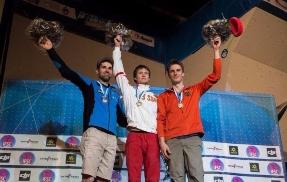 Russia’s Alexey Rubtstov topped the men's podium in Meiringen