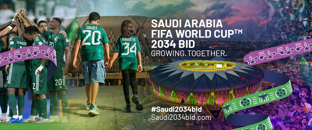 Saudi Arabia launches campaign to host FIFA World Cup™ 2034