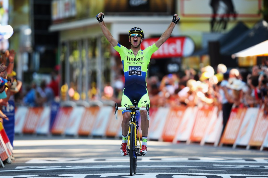 Michael Rogers earned his only Tour de France stage victory in 2014