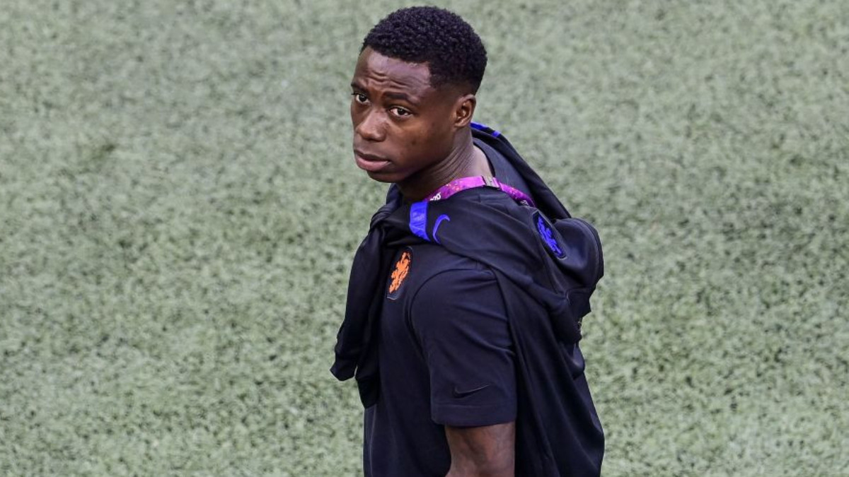 Promes at his last tournament with the Netherlands, UEFA Euro 2020. GETTY IMAGES