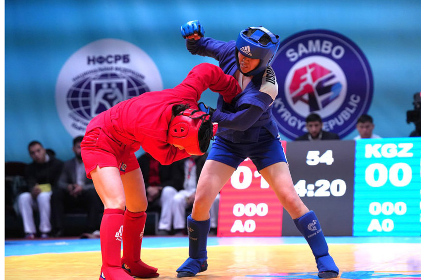 Kyrgyzstan SAMBO Championship held in Bishkek