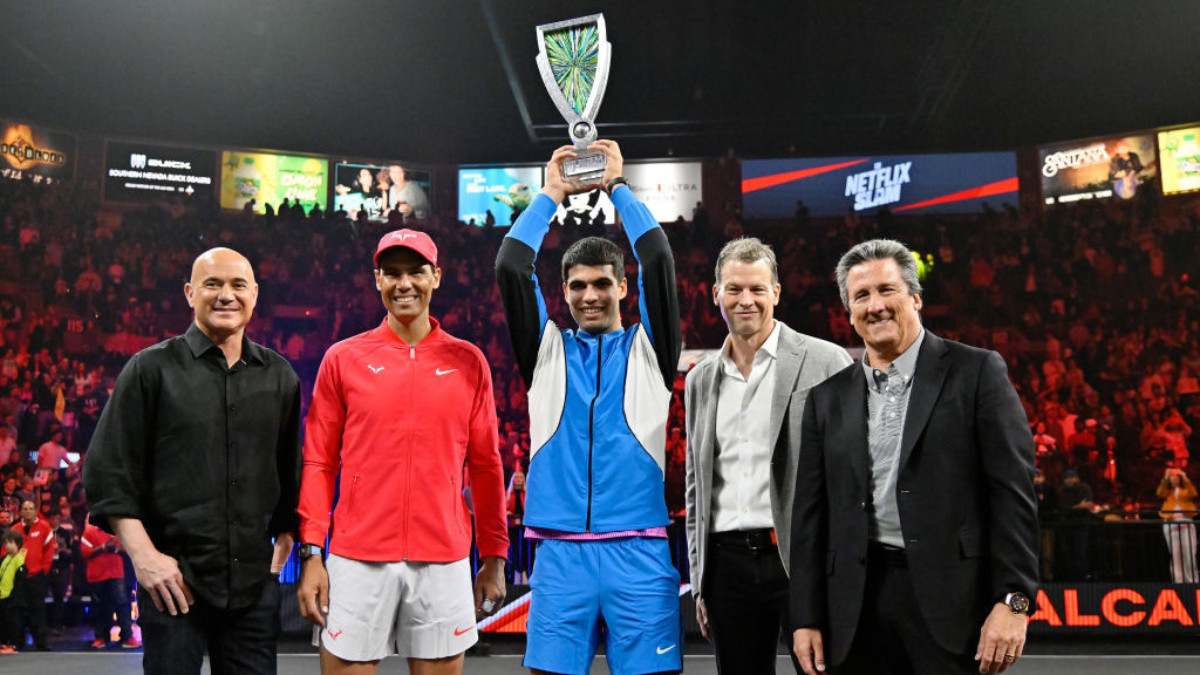 The Netflix Slam: Alcaraz beats Nadal