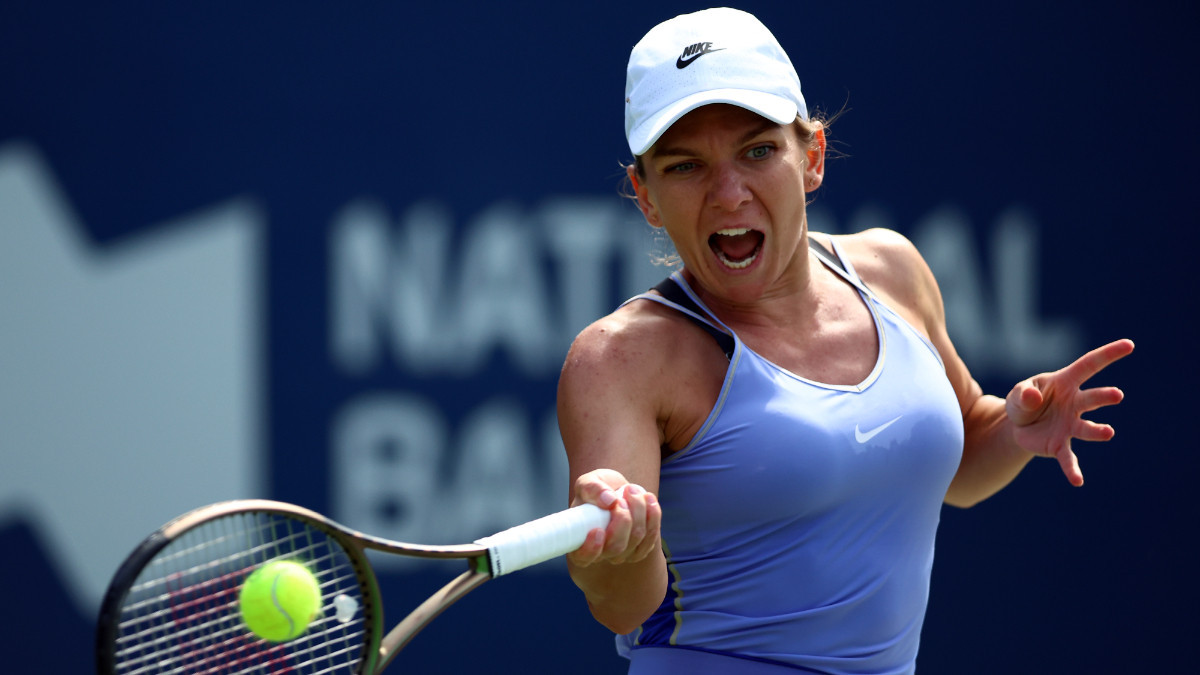 Simona Halep, 32, won at CAS and is already eligible to play. GETTY IMAGES