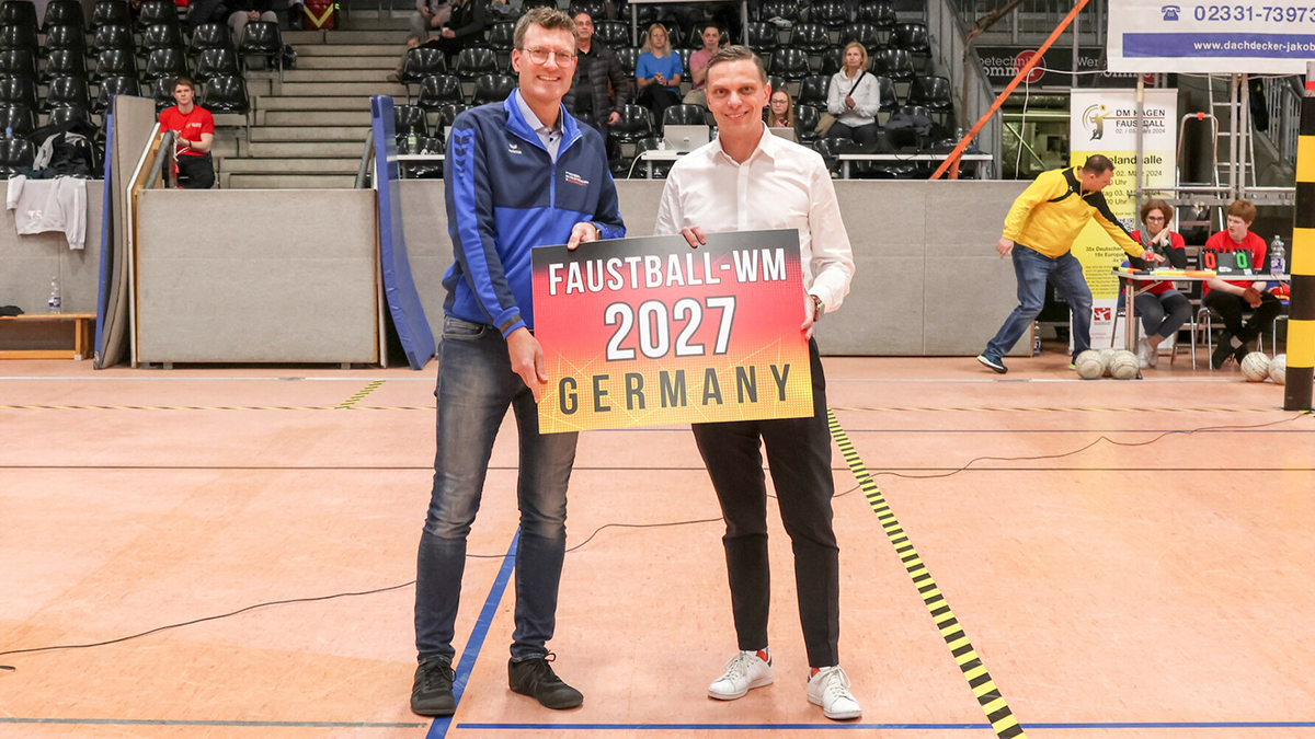 Men's Fistball World Championship 2027: IFA selects Germany once again. INES WEBBER